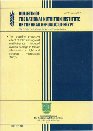 Bulletin of the National Nutrition Institute of the Arab Republic of Egypt